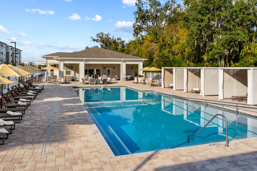 Reflections Heated Pool & Cabanas