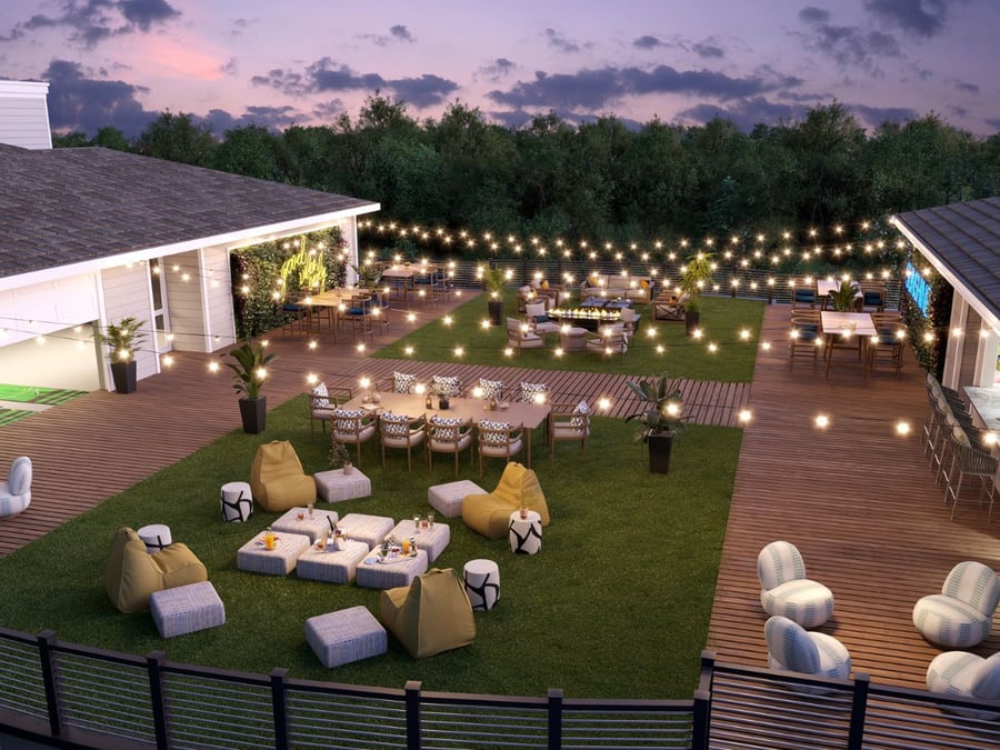 Roof Top Lounge Area