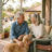 Robert and Diane K., Choreograph residents, with their small dog.