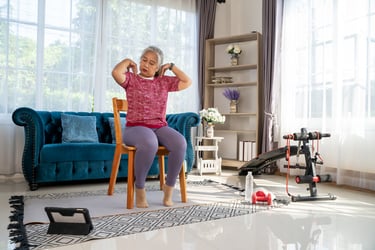 Top 4 Chair Exercises For Enhancing Senior Health And Mobility