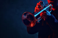 trumpet player - smaller
