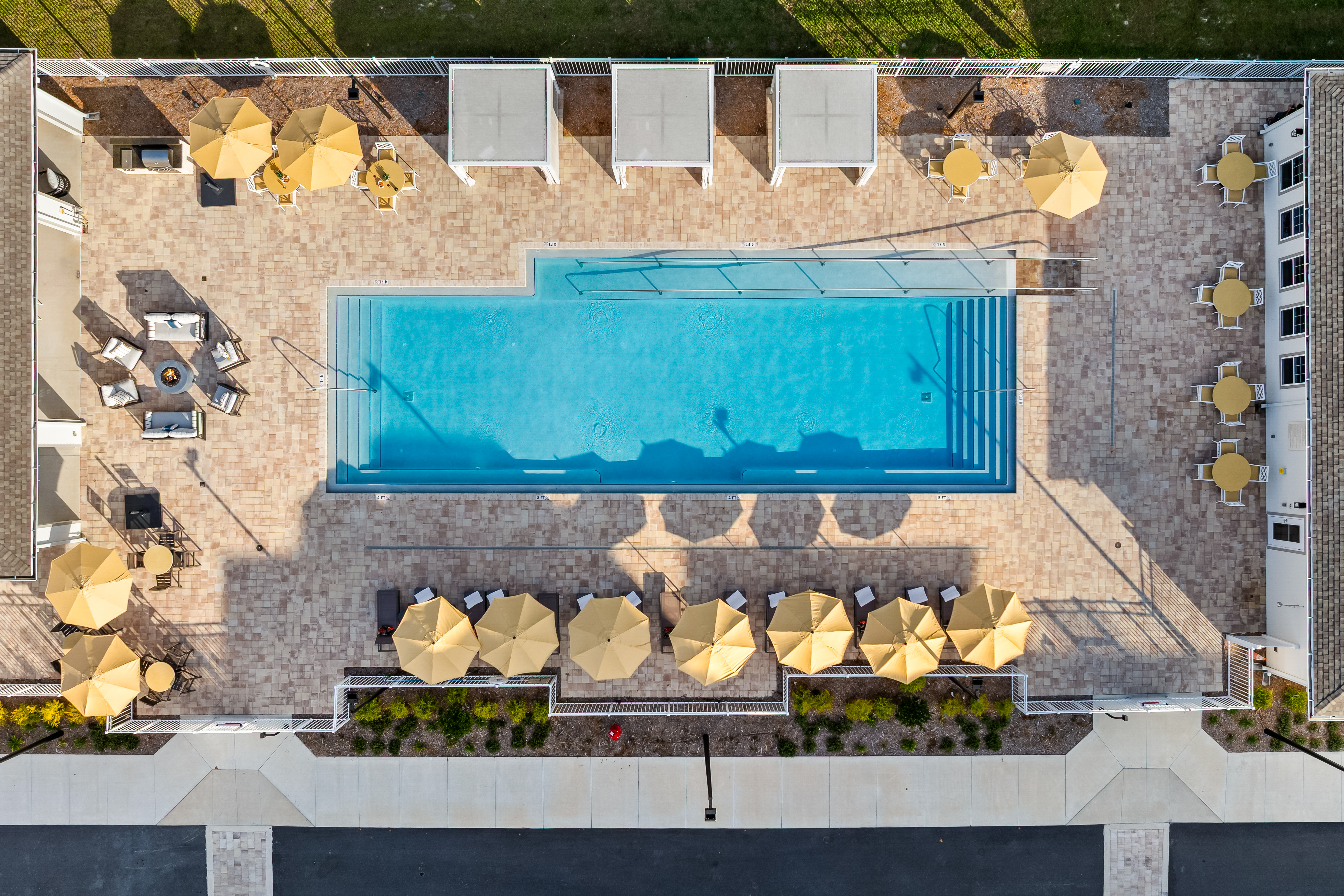 Reflections Heated Pool and Cabanas